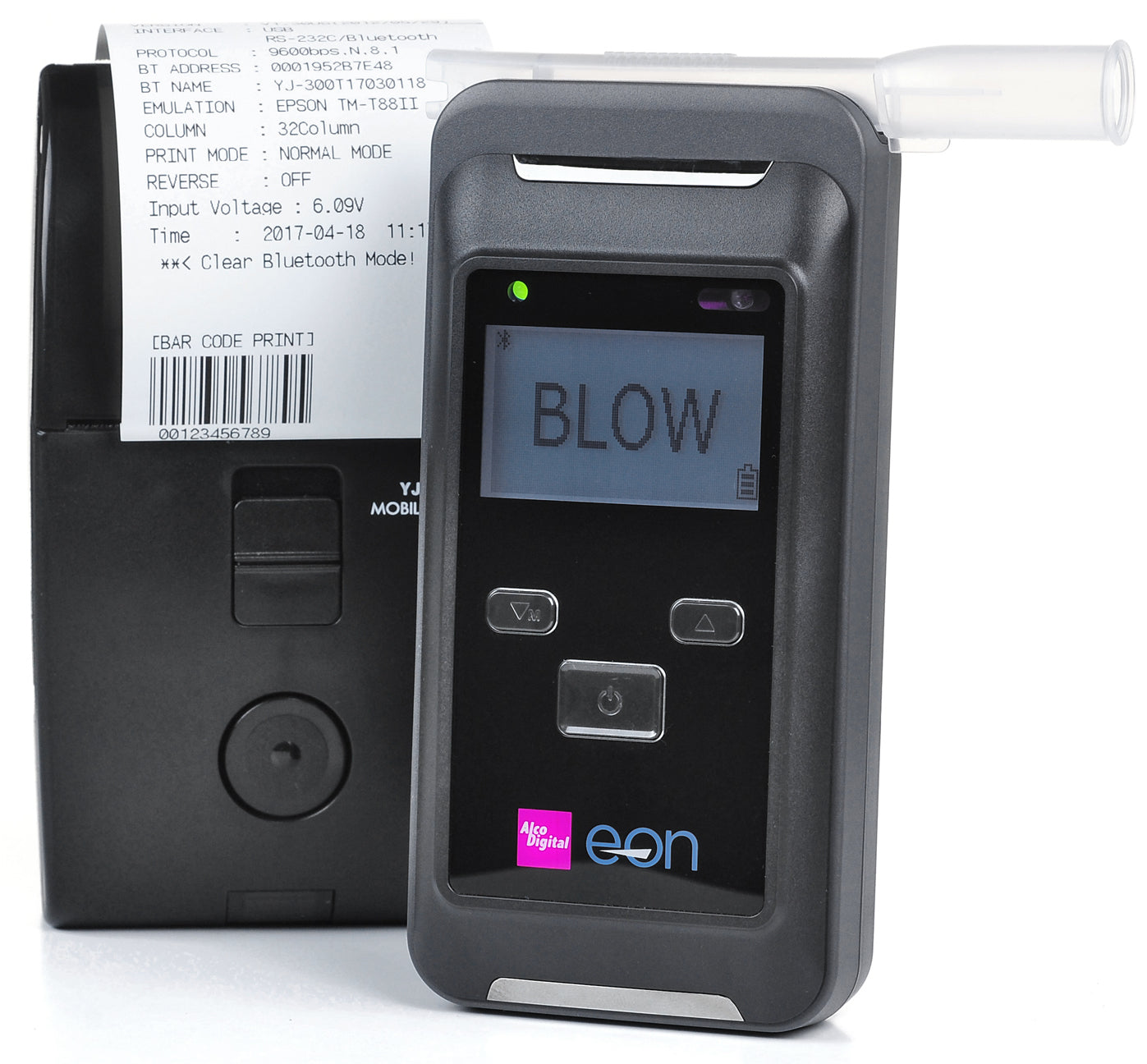 AlcoDigital EON Evidential Breathalyser