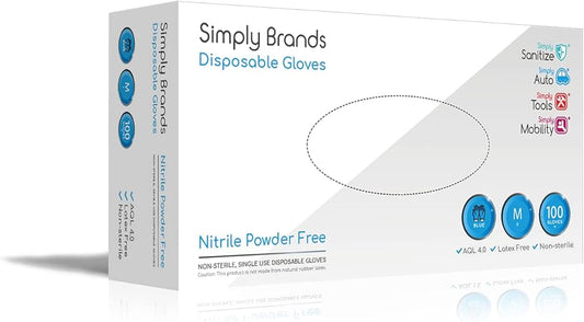 Simply Brands Nitrile Gloves