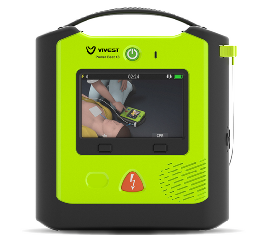 ViVest Power Beat X3 Semi-Automatic Defibrillator