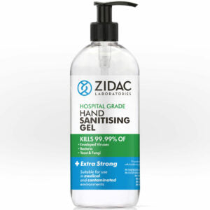 Zidac Hospital Grade Hand Sanitising 500ML