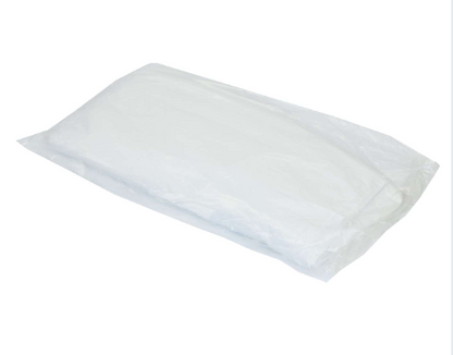 Disposable White Aprons 16mu - Flat Pack of 100 - Case of 10