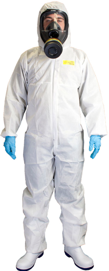 White SMS Type 5/6 Coverall